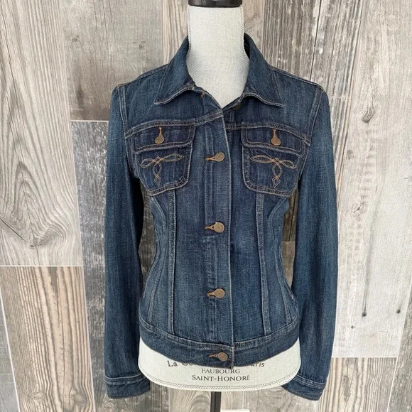 Lauren Ralph Lauren Denim Jacket - Picture 2 of 10